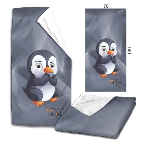 Stalker Pinguin Microfaser Badetuch