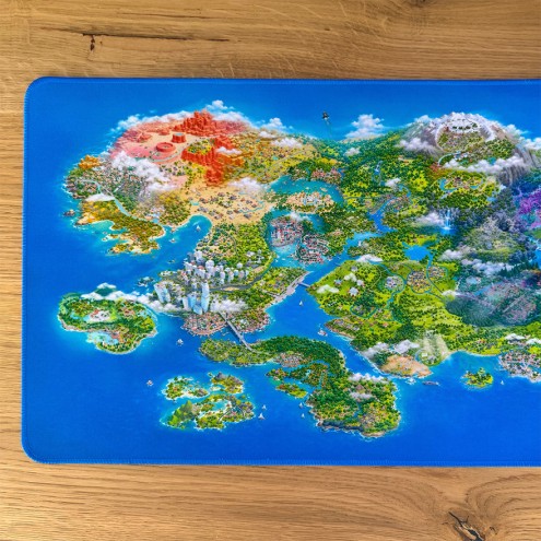 Weltenkarte Cheater Gaming Mousepad