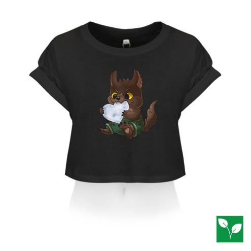 Kaugummitier WEREWOLF Organic Crop T-Shirt women