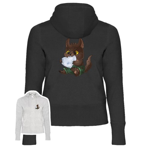 Kaugummitier WEREWOLF Basic Zipped Hoodie women