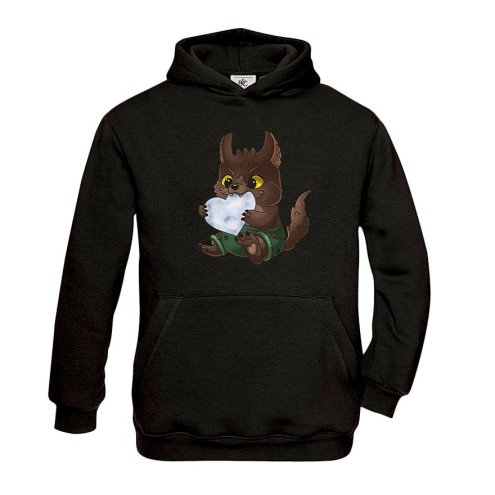 Kaugummitier WEREWOLF Basic Hoodie kids
