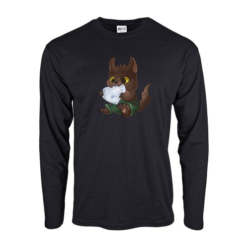 Kaugummitier WEREWOLF Baumwoll Langarm Shirt