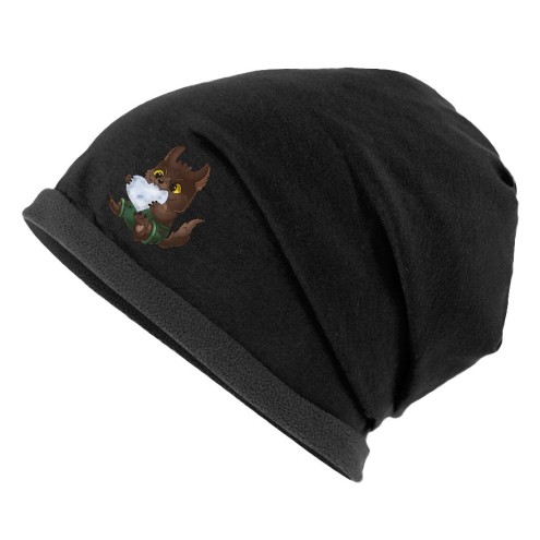Kaugummitier WEREWOLF Beanie Mütze mit Fleece
