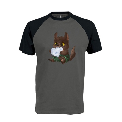 Kaugummitier WEREWOLF Base-Ball T-Shirt