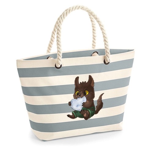 Kaugummitier WEREWOLF Shopping Bag/Strandtasche