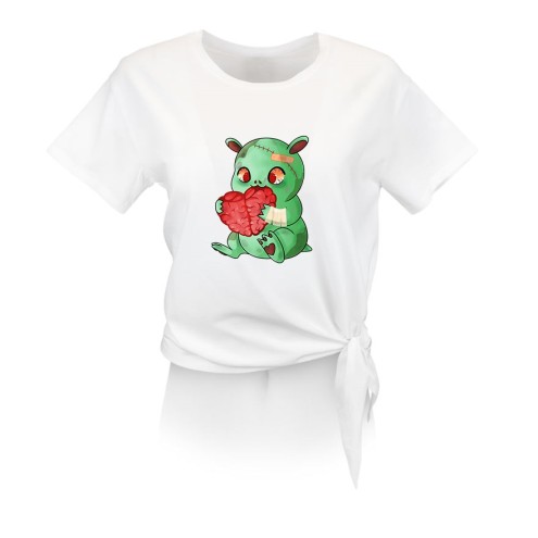 Kaugummitier ZOMBIE Edition Knoten-T-Shirt