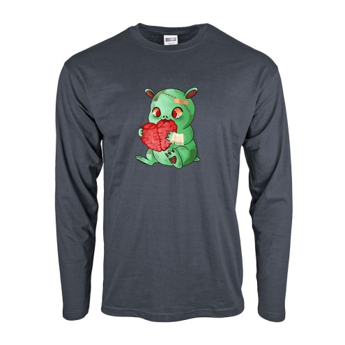 Kaugummitier ZOMBIE Edition Baumwoll Langarm Shirt