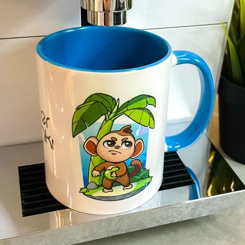 Inner Monki Bi-Color Tasse hellblau