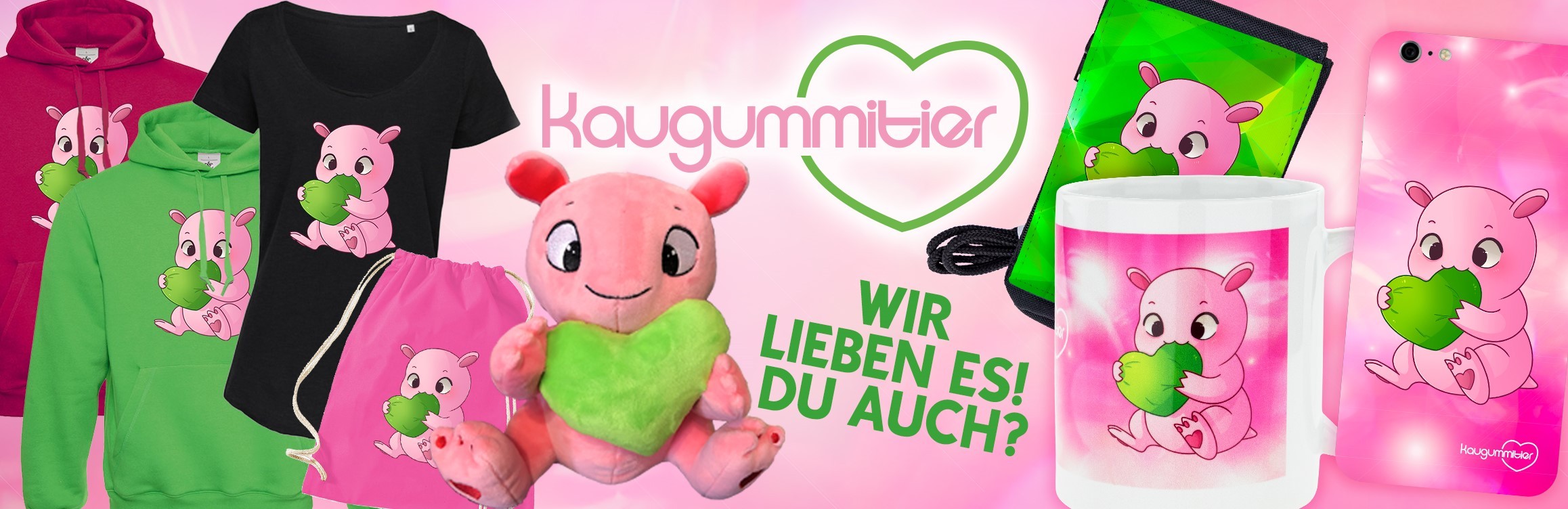 Knabberndes KAUGUMMITIER