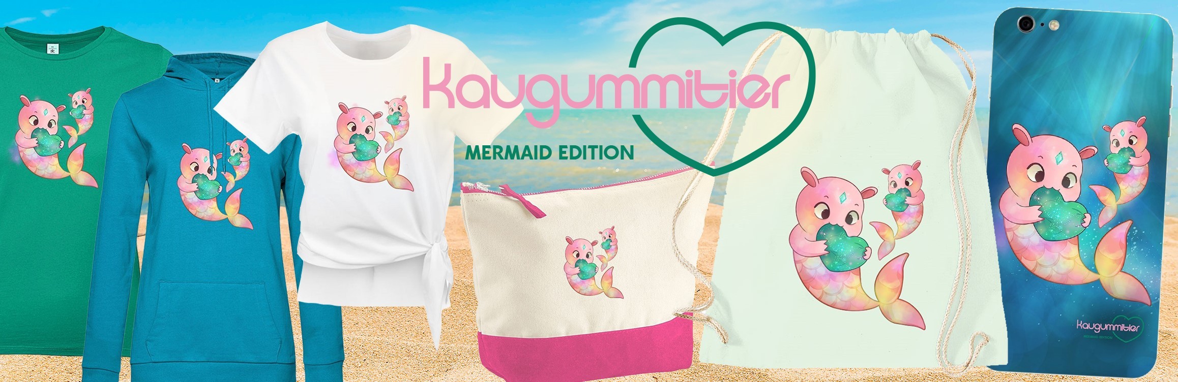Kaugummitier MERMAID