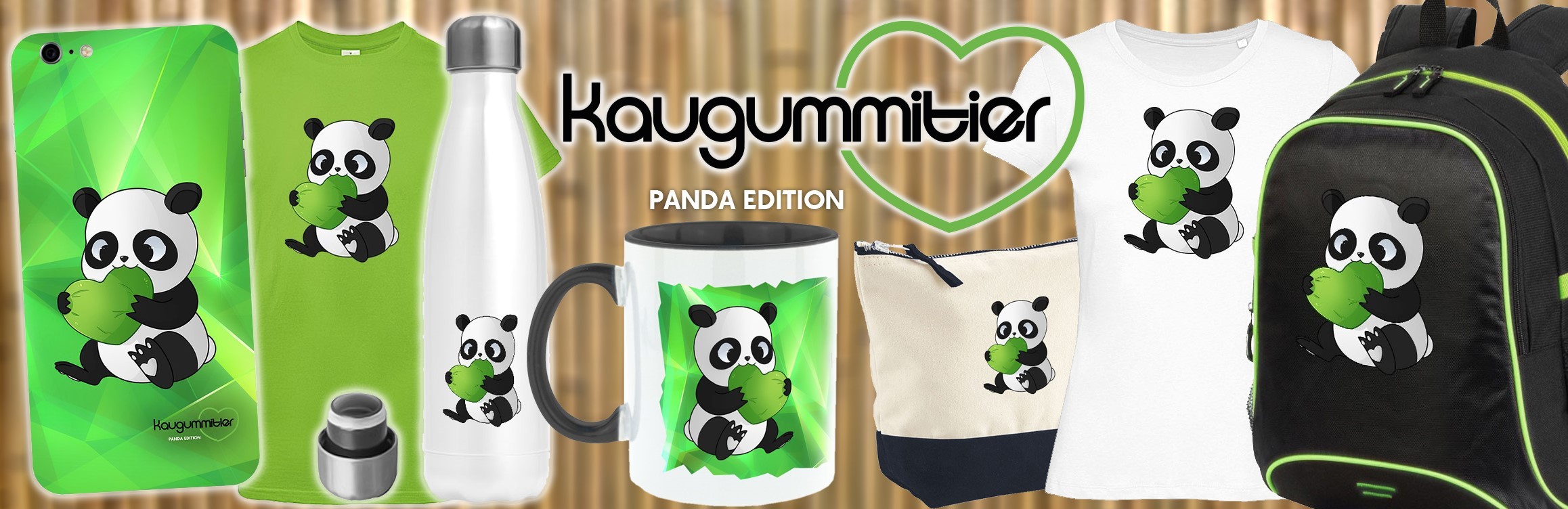Kaugummitier Panda
