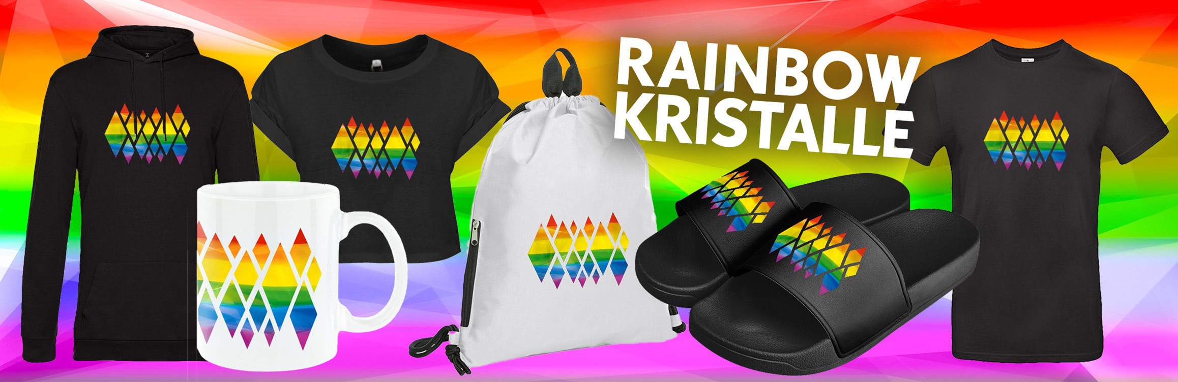 Rainbow Kristalle